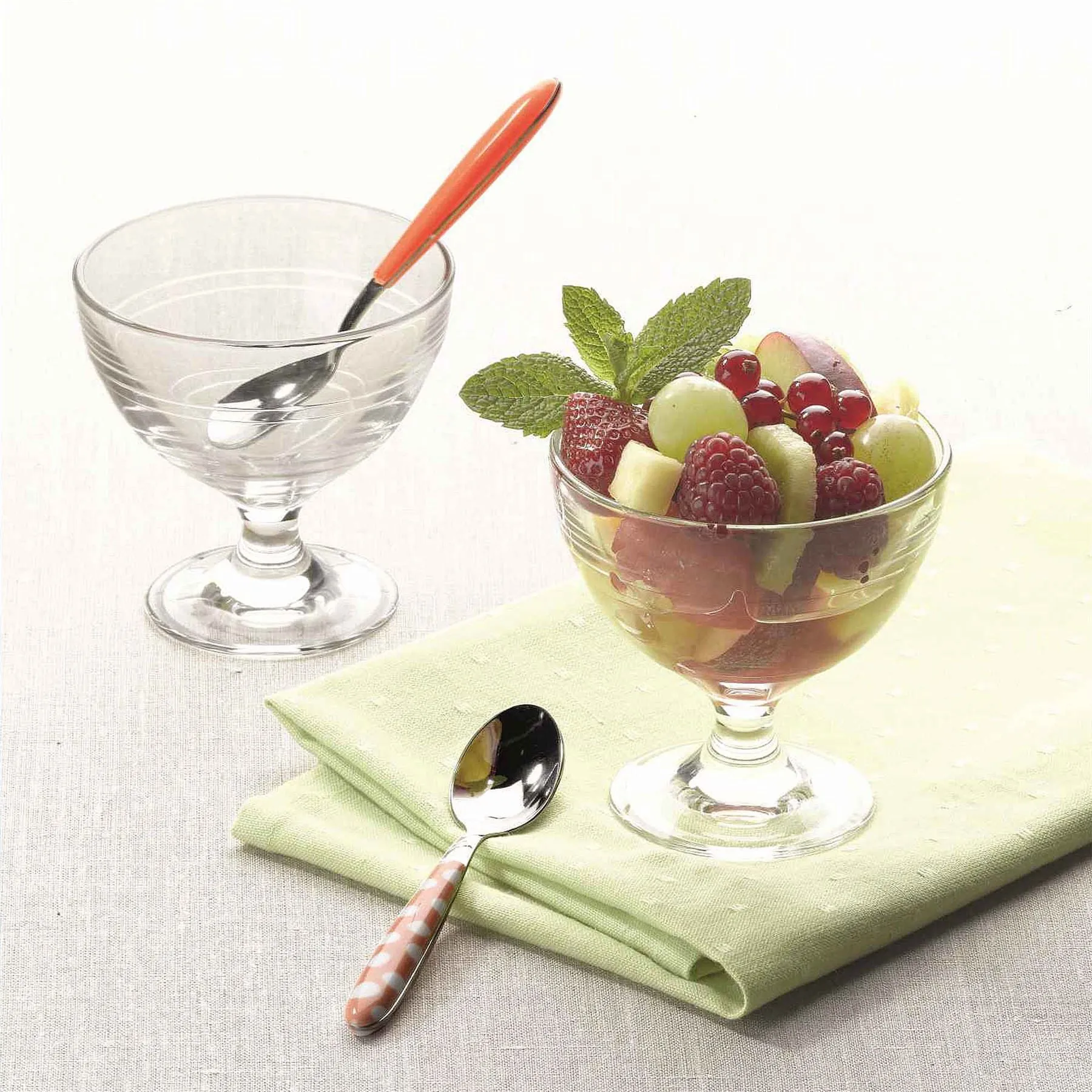 250ml Gigogne Glass Ice Cream Bowls - Pack of Six - By Duralex