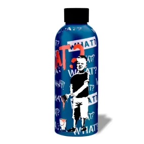 Banksy's Graffiti Dual Water Bottle - What?