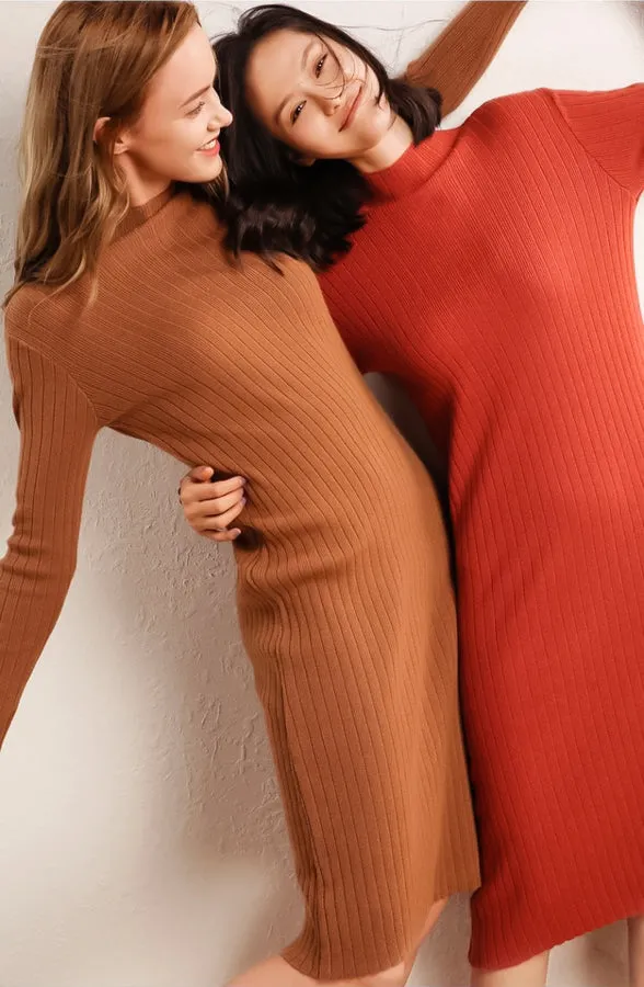 Cashmere Sweater Dress