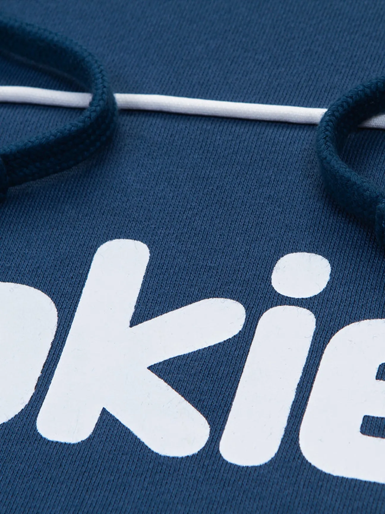 Cookies Hooliganism Fleece Hoodie With Contrast Piping