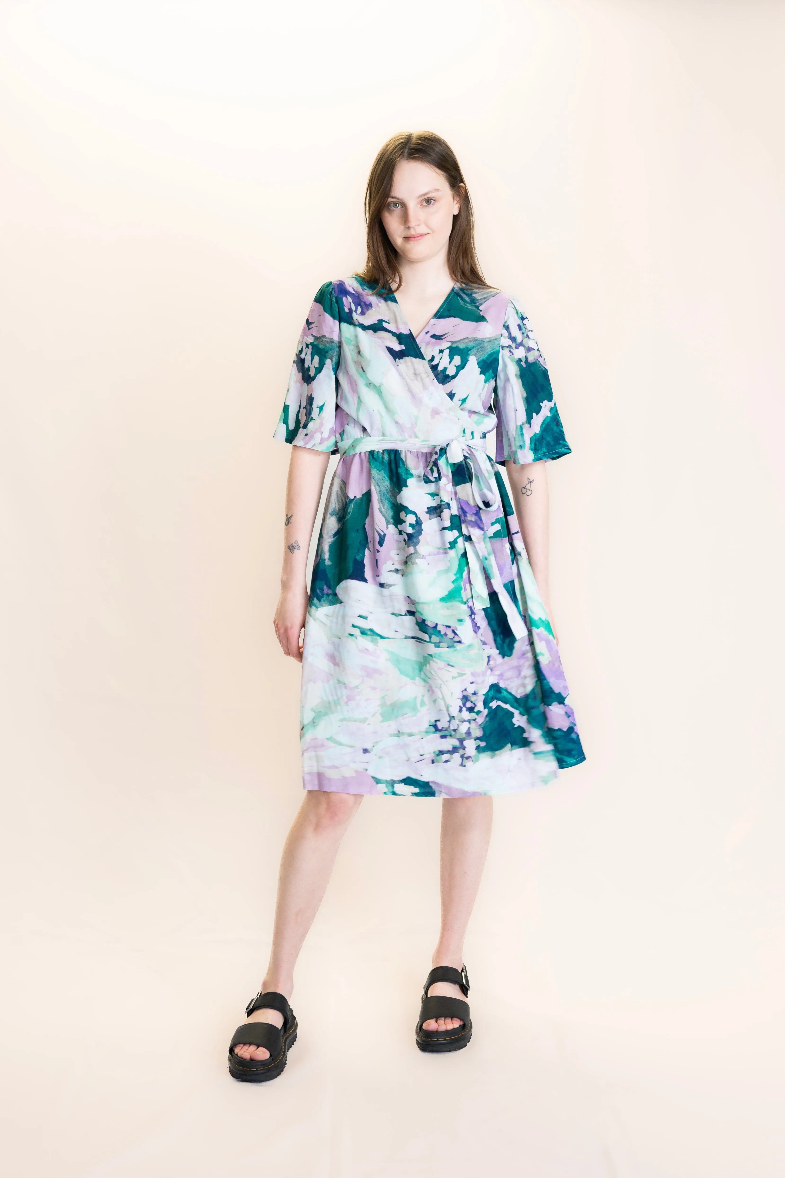 Delight Wrap Dress - Dream Valley