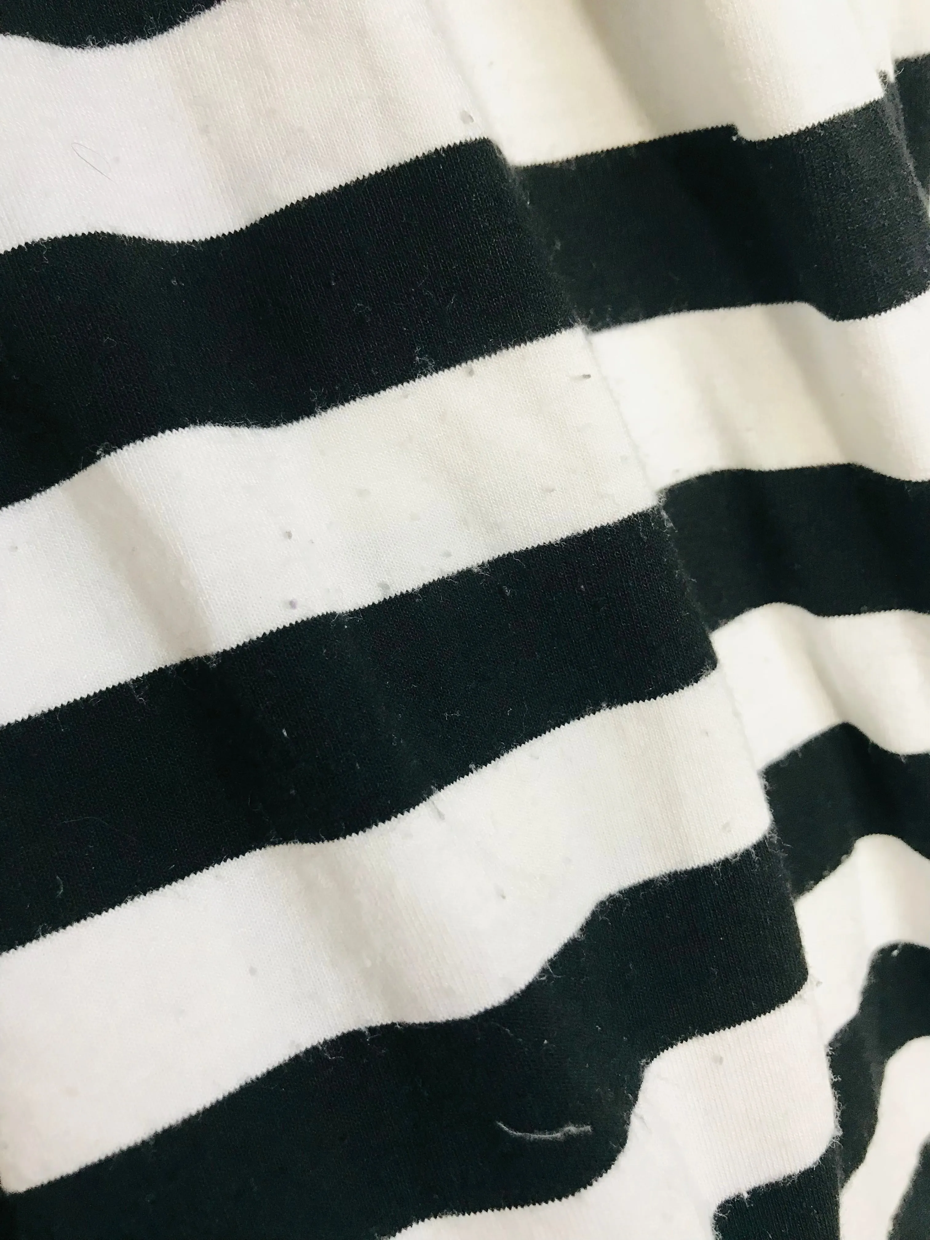 French Connection Women's Striped Wrap Dress | UK16 | Multicoloured