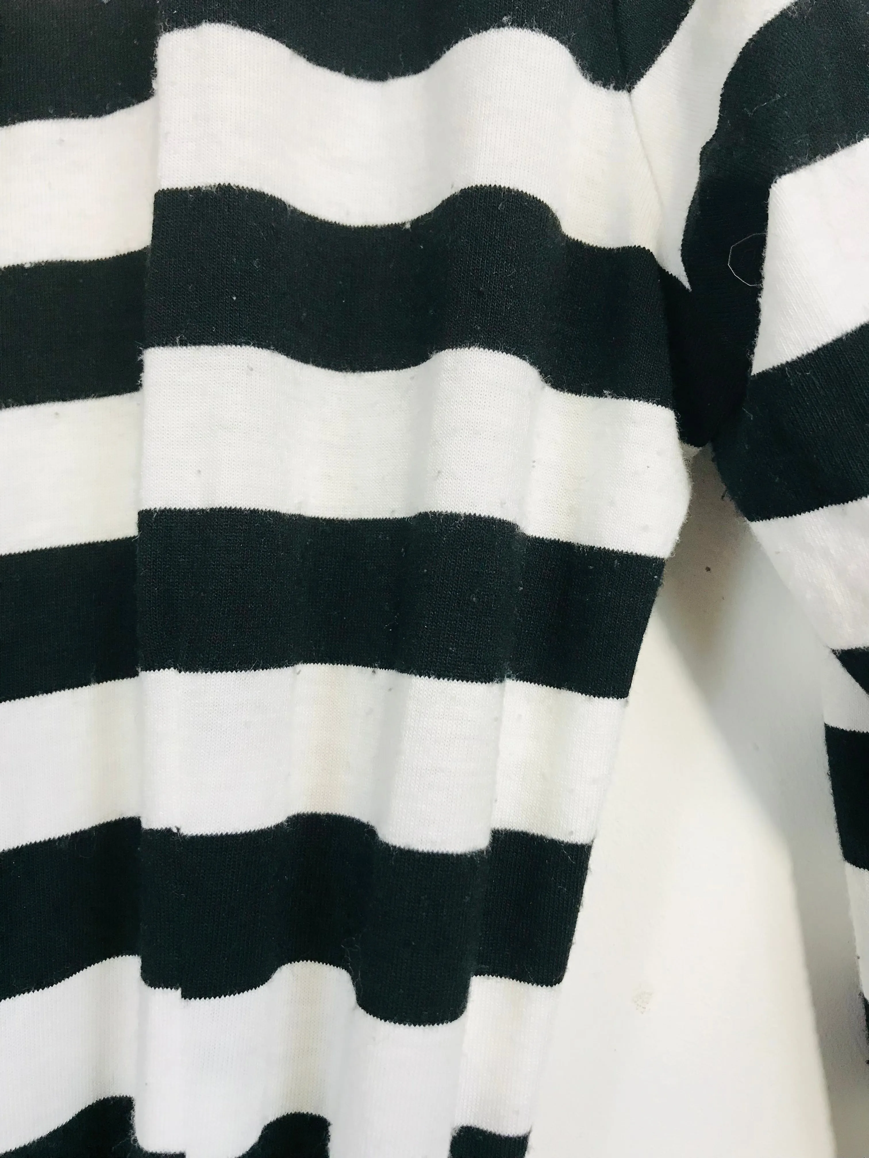 French Connection Women's Striped Wrap Dress | UK16 | Multicoloured