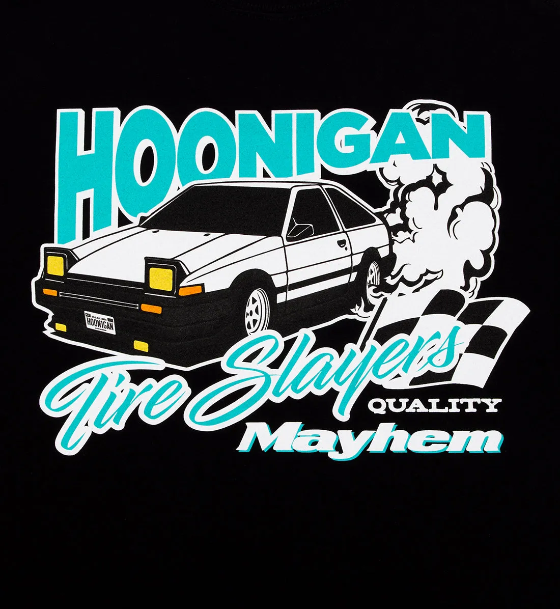 Hoonigan 86 TIRE SLAYERS Short Sleeve Tee