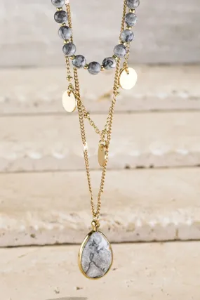 Jasper Layer Necklace