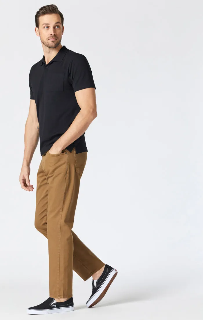 MATT RELAXED STRAIGHT LEG JEANS IN MOCCA