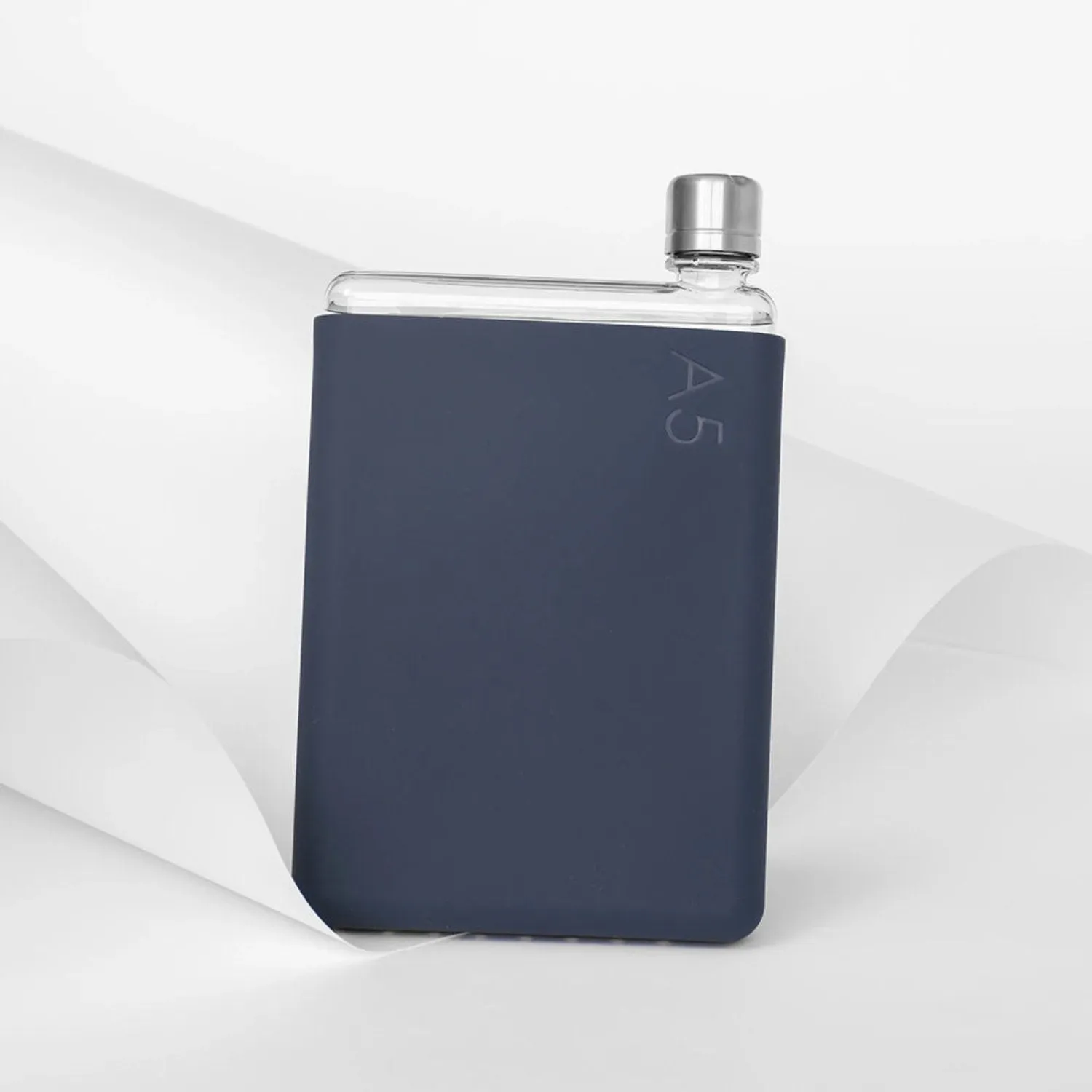 memobottle | sleeve A5 silicone | midnight blue