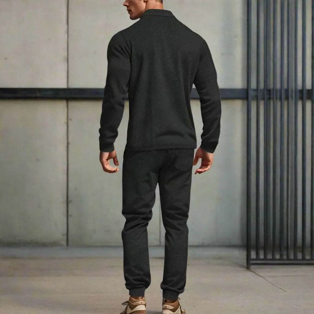 Men's Heavy Jacquard Outfit Set