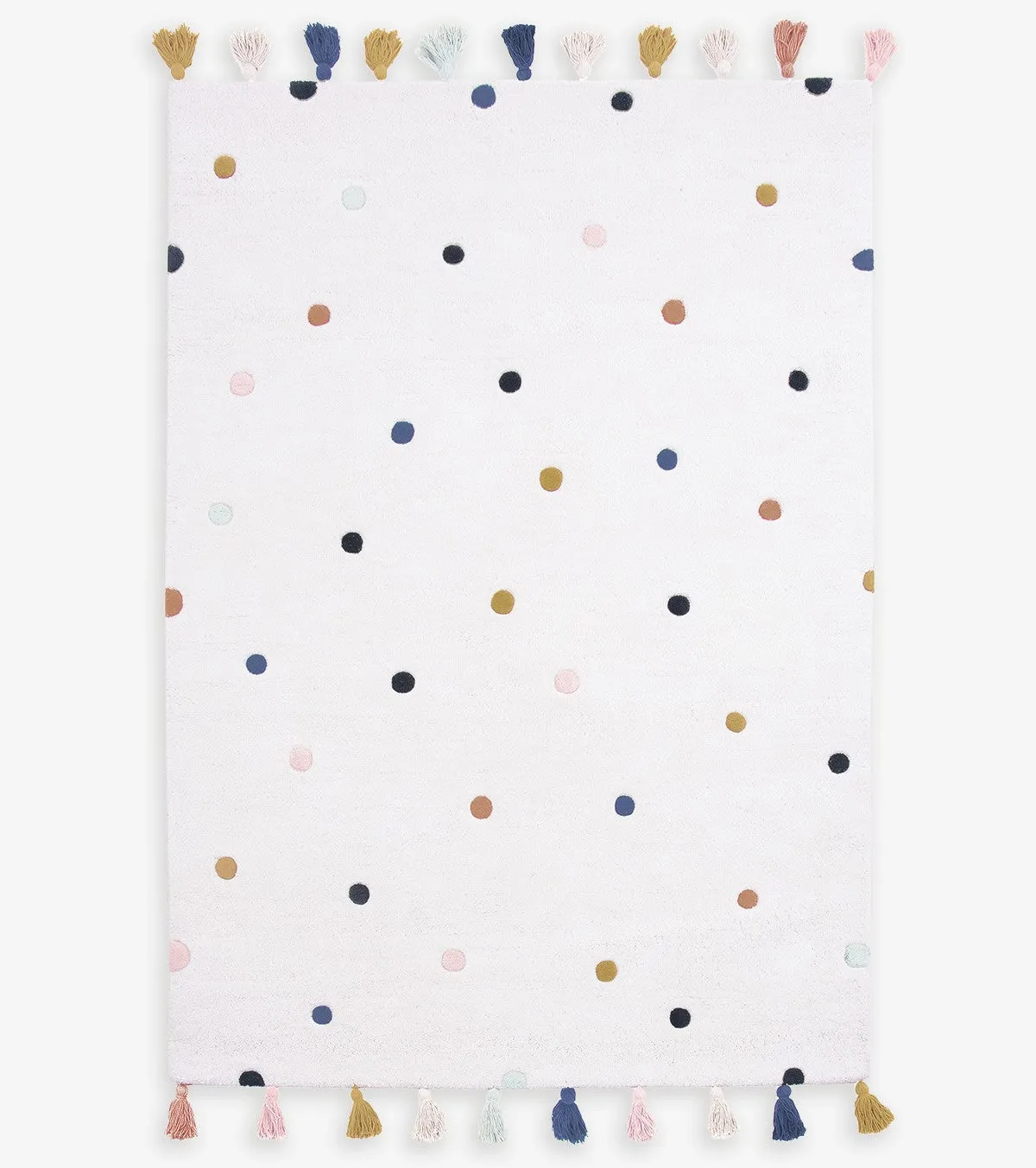 Minima - Rug - Polka Dots (multicolored)