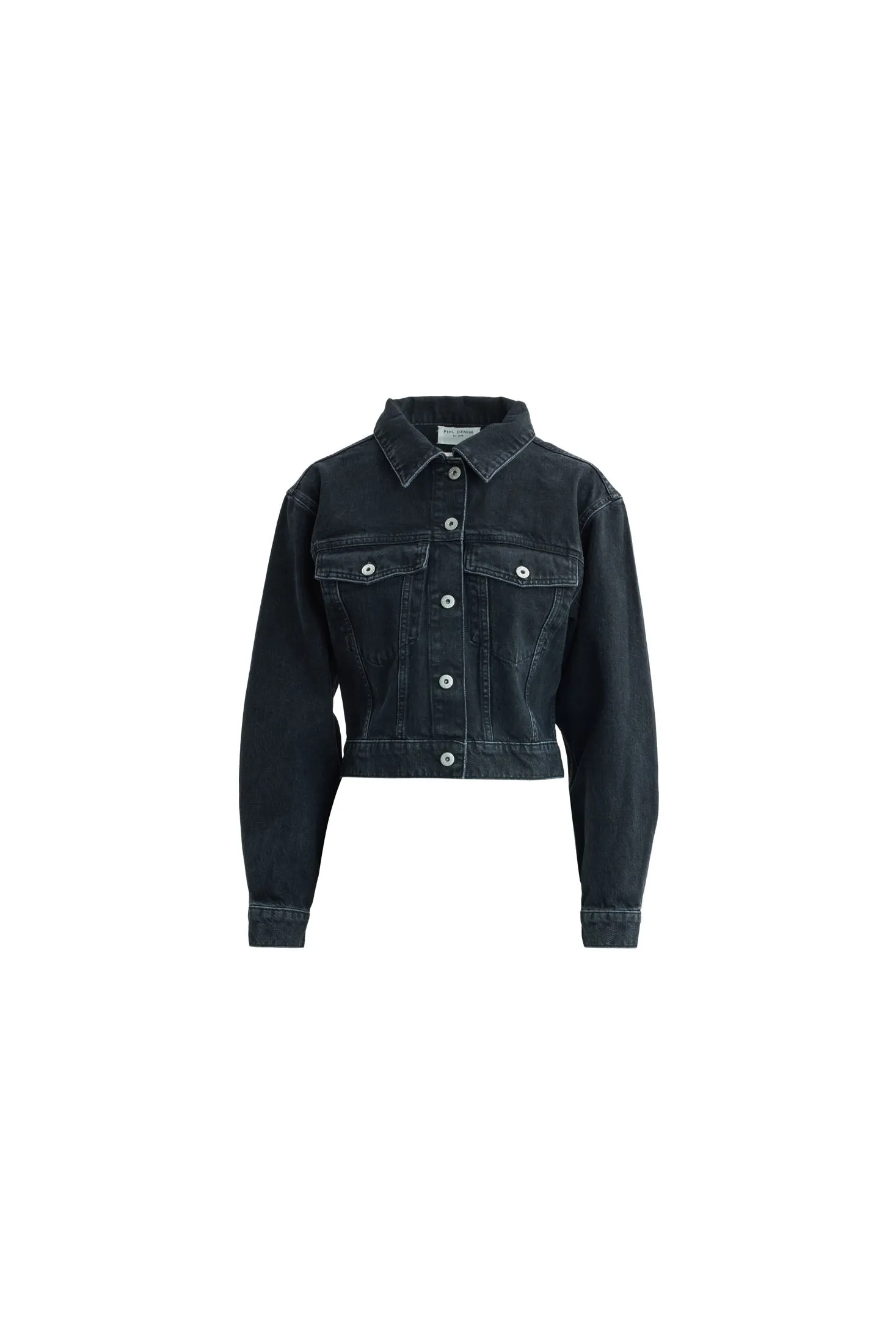 Noelle Denim Jacket - Washed Black