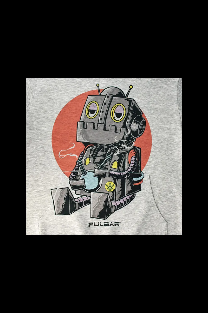 Pulsar Ultra Soft Pullover Hoodie - Dope Bot - Gray