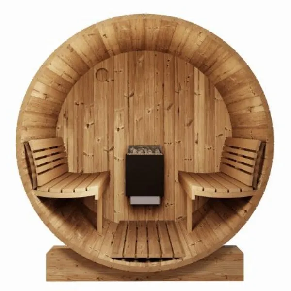 SaunaLife Model E7 4 Person Sauna Barrel
