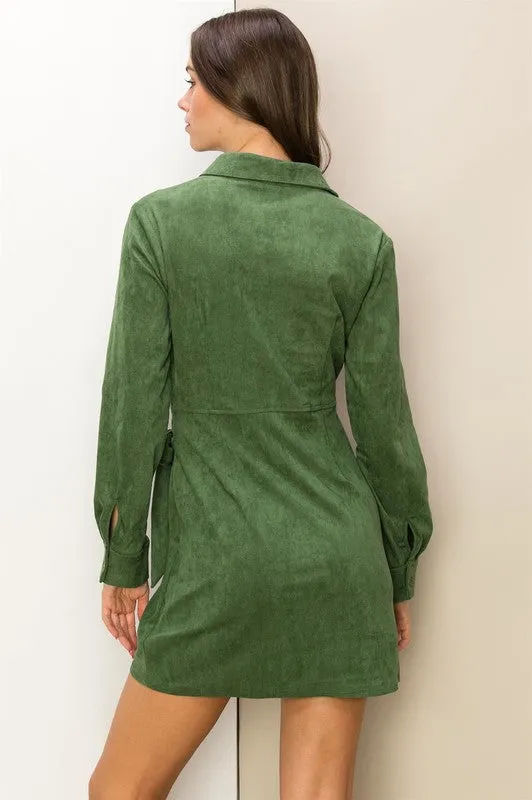 Silly Suede Dress