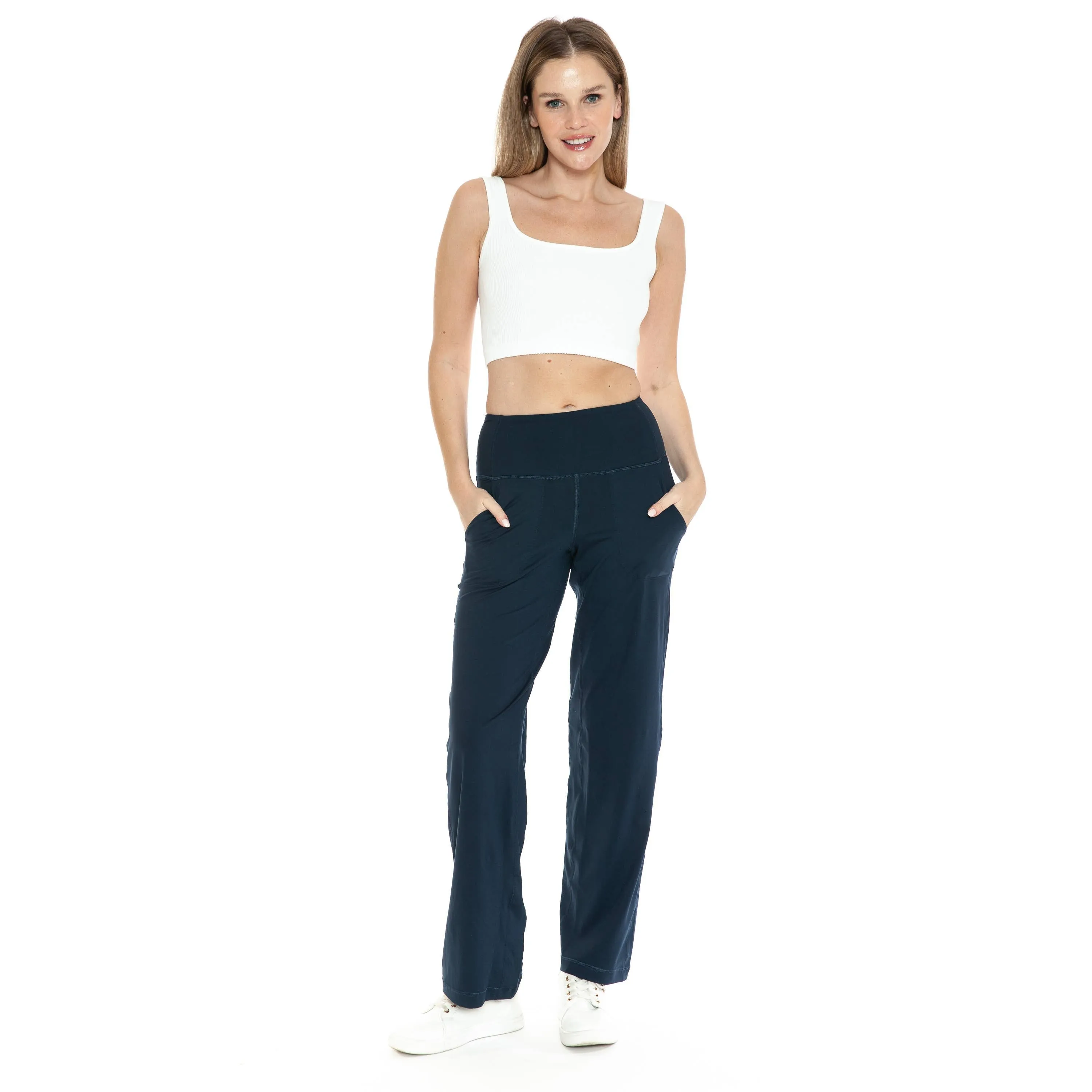 Wide Leg Activewear Pants /Stuffology Boutique