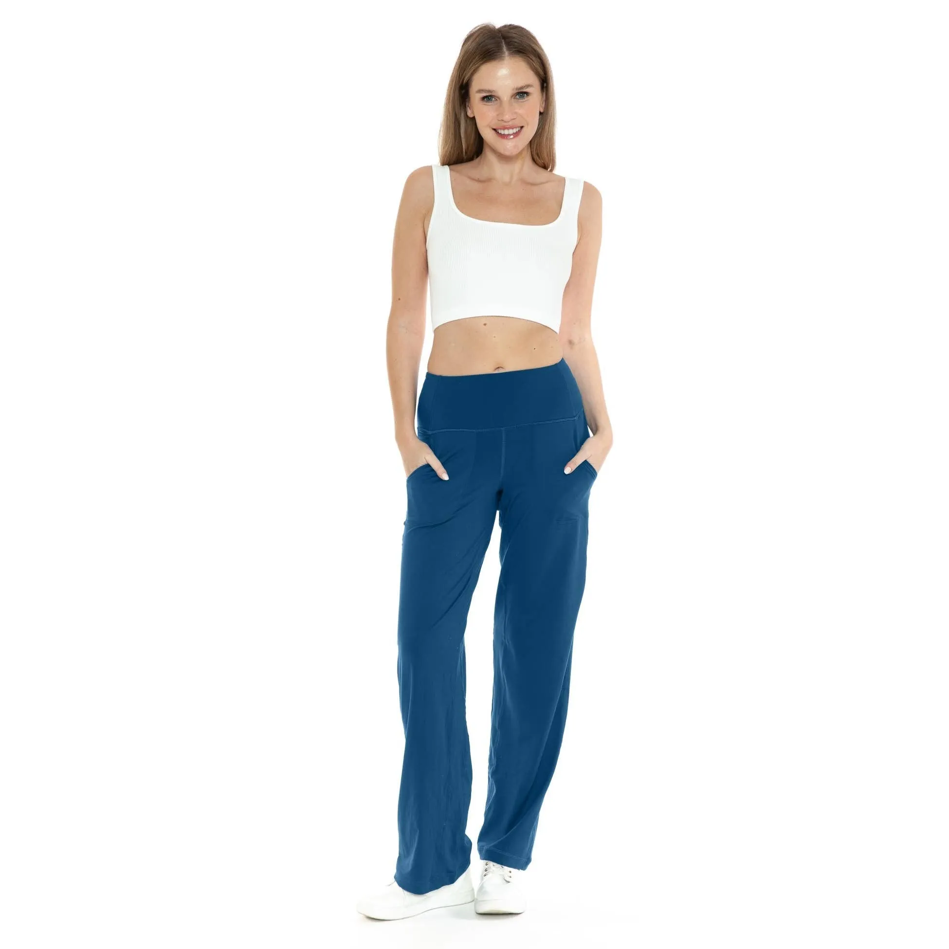 Wide Leg Activewear Pants /Stuffology Boutique